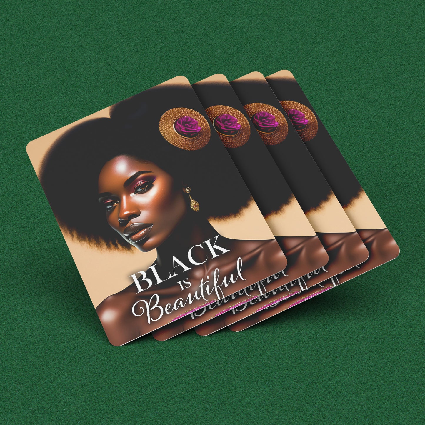 Black is Beautiful Playing Cards