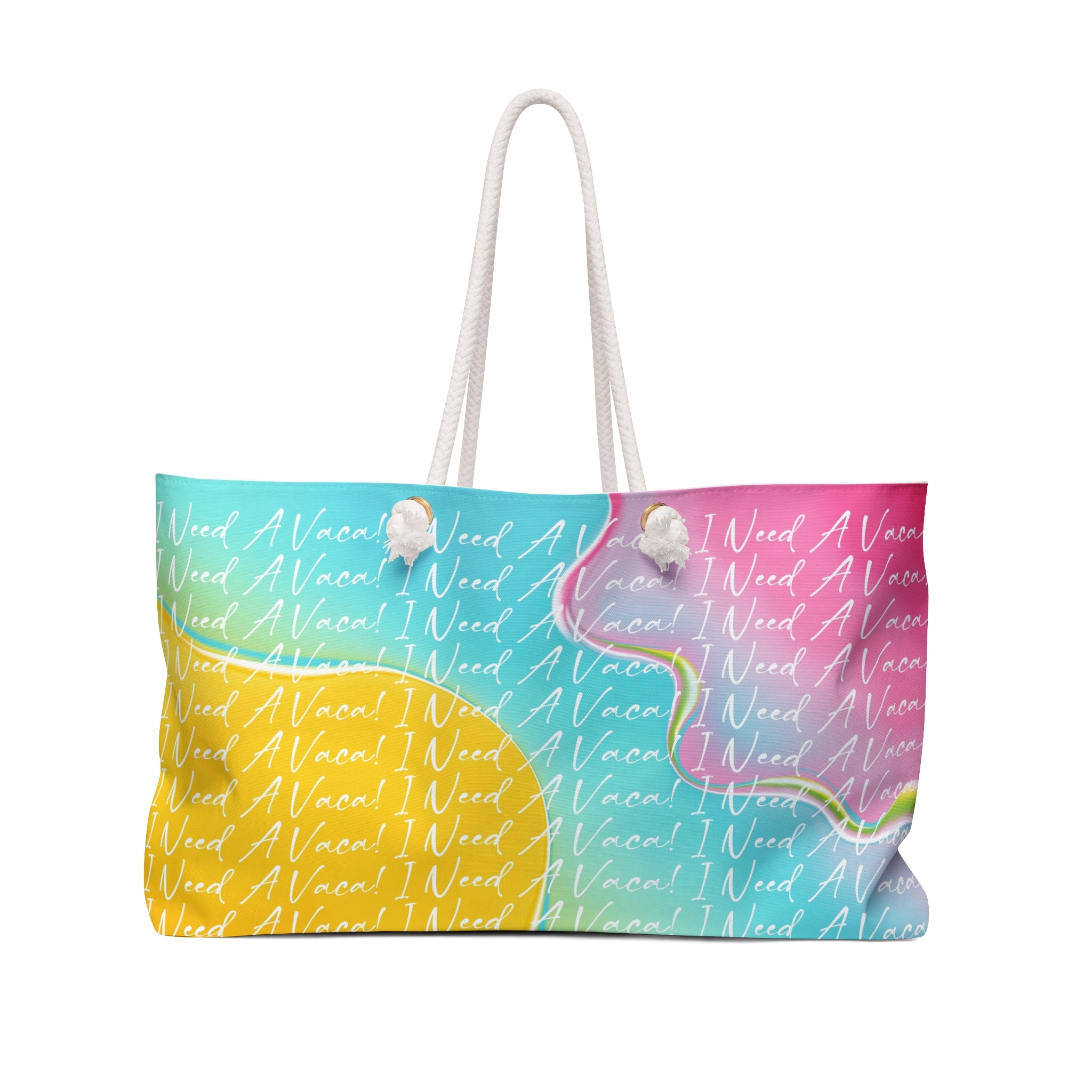 I Need A Vaca Beach Bag