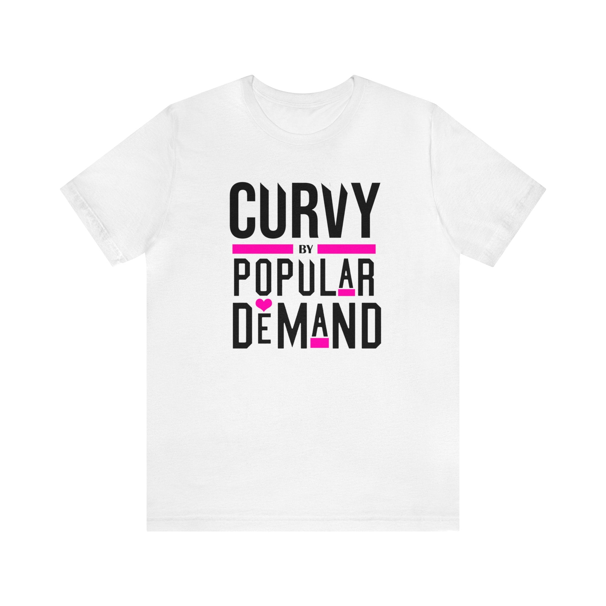 Curvy By Popular Deman Jersey Short Sleeve Tee