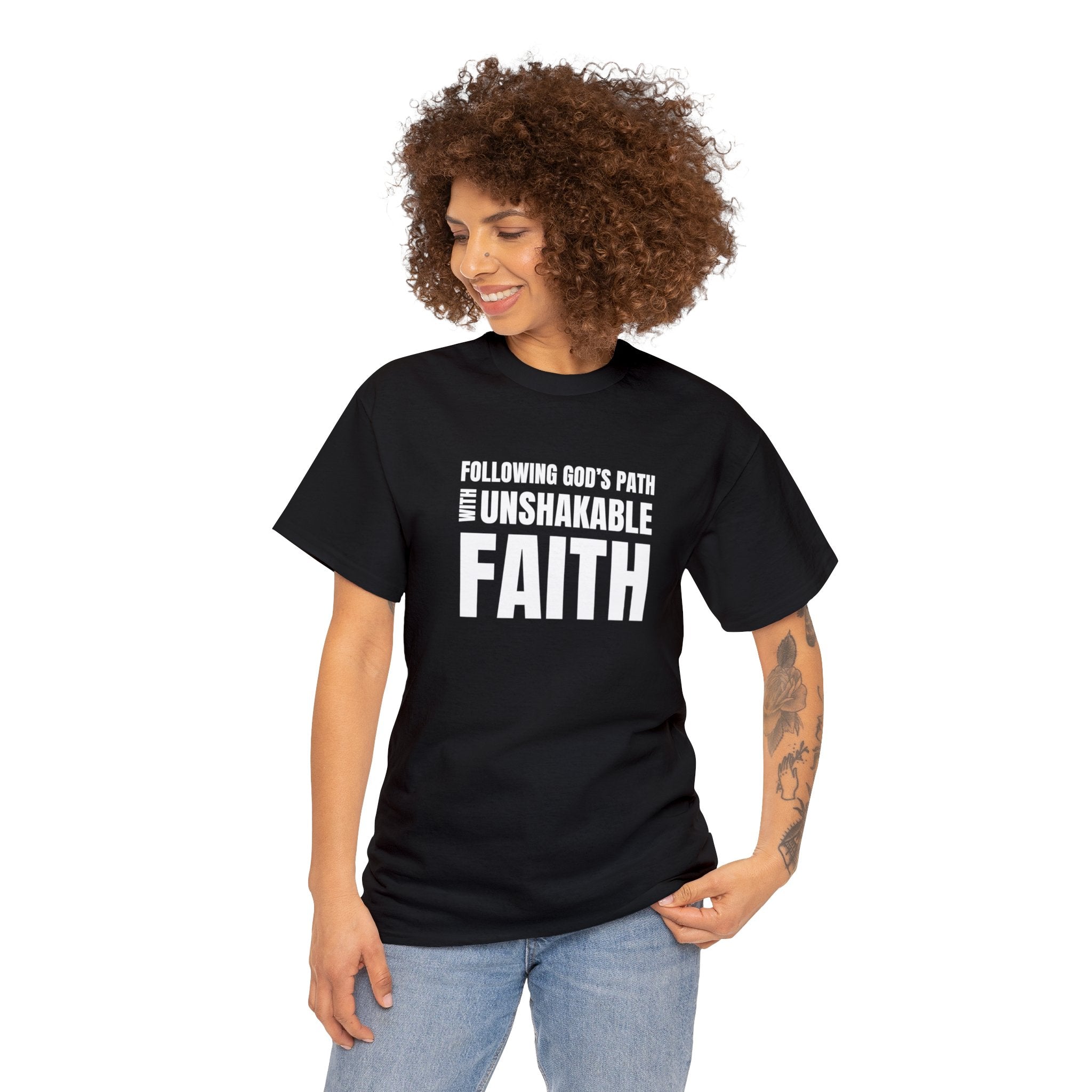 Unisex Following Gods Path T-Shirt