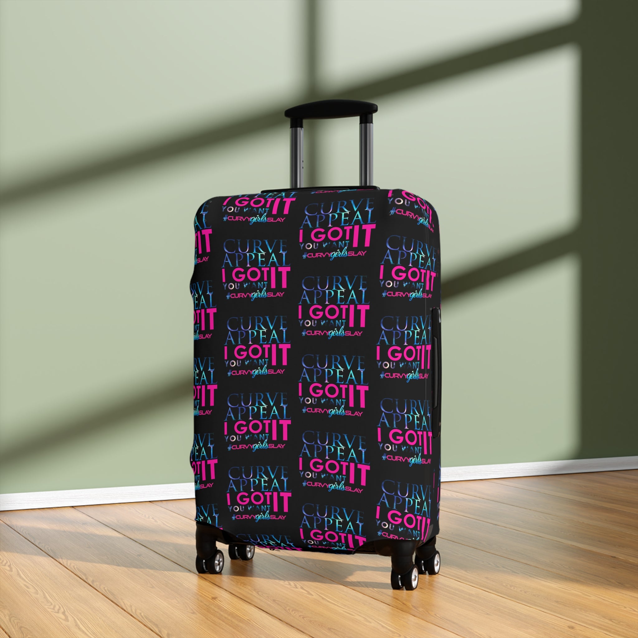 Curve Appeal & Curvy Mix Luggage Cover