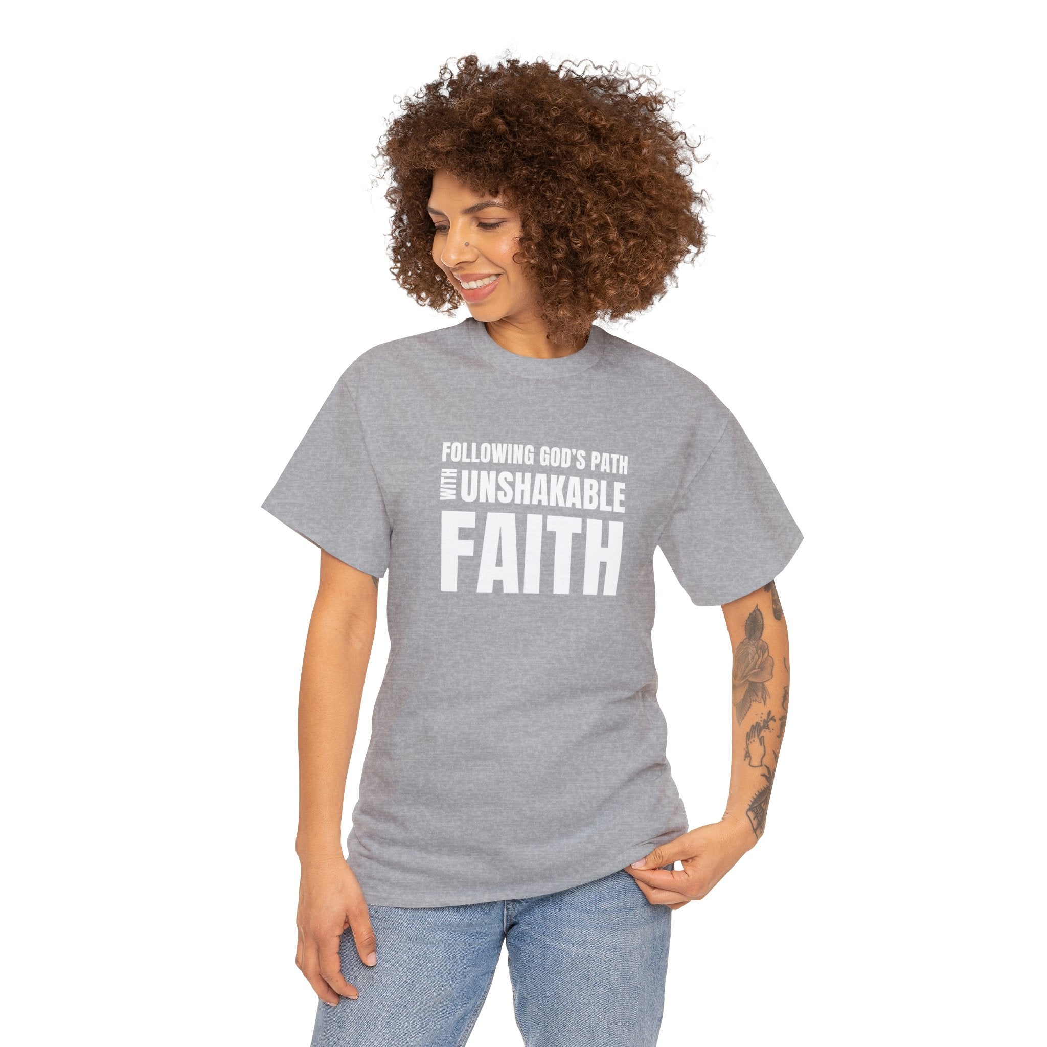 Unisex Following Gods Path T-Shirt