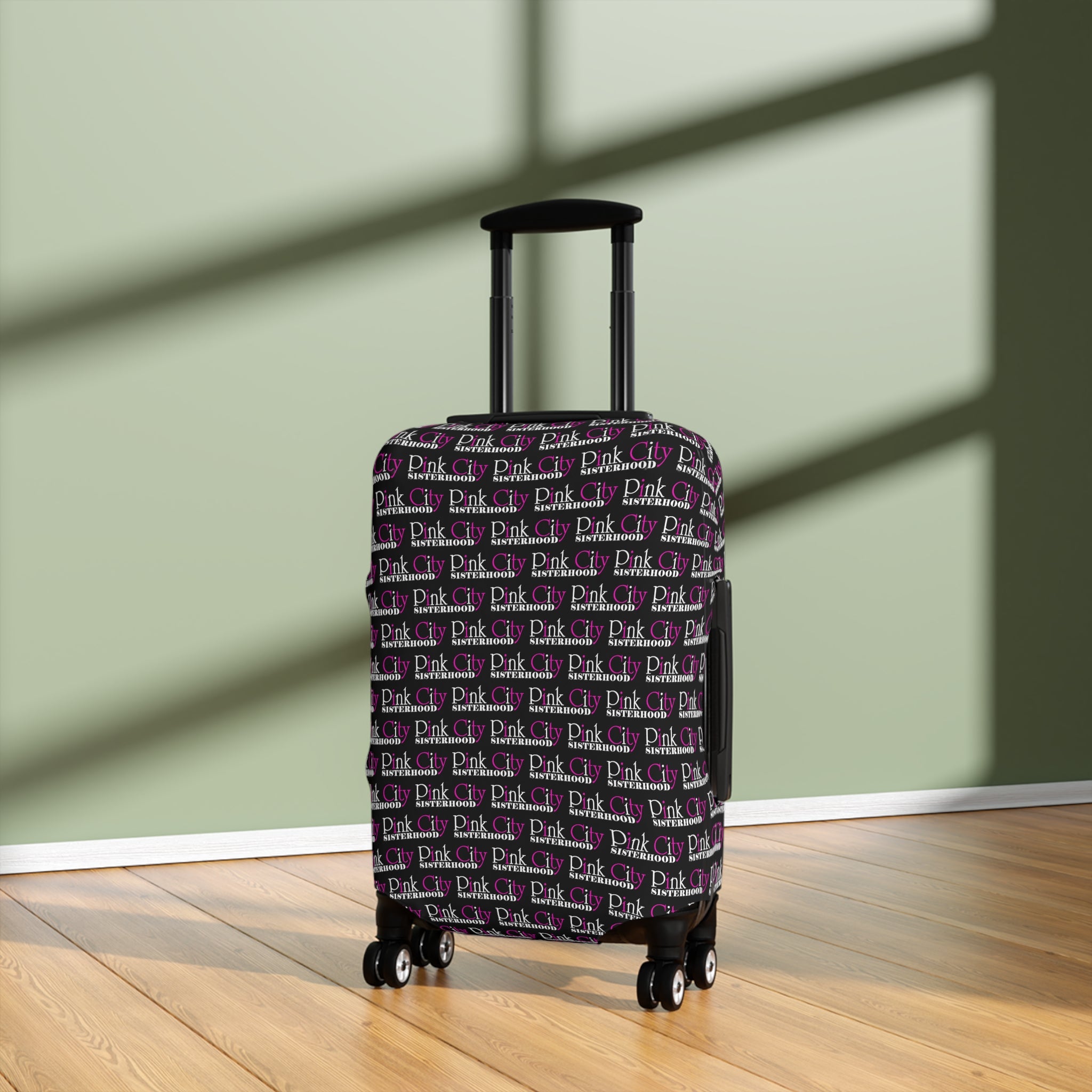 Pink City Sisterhood Luggage Cover