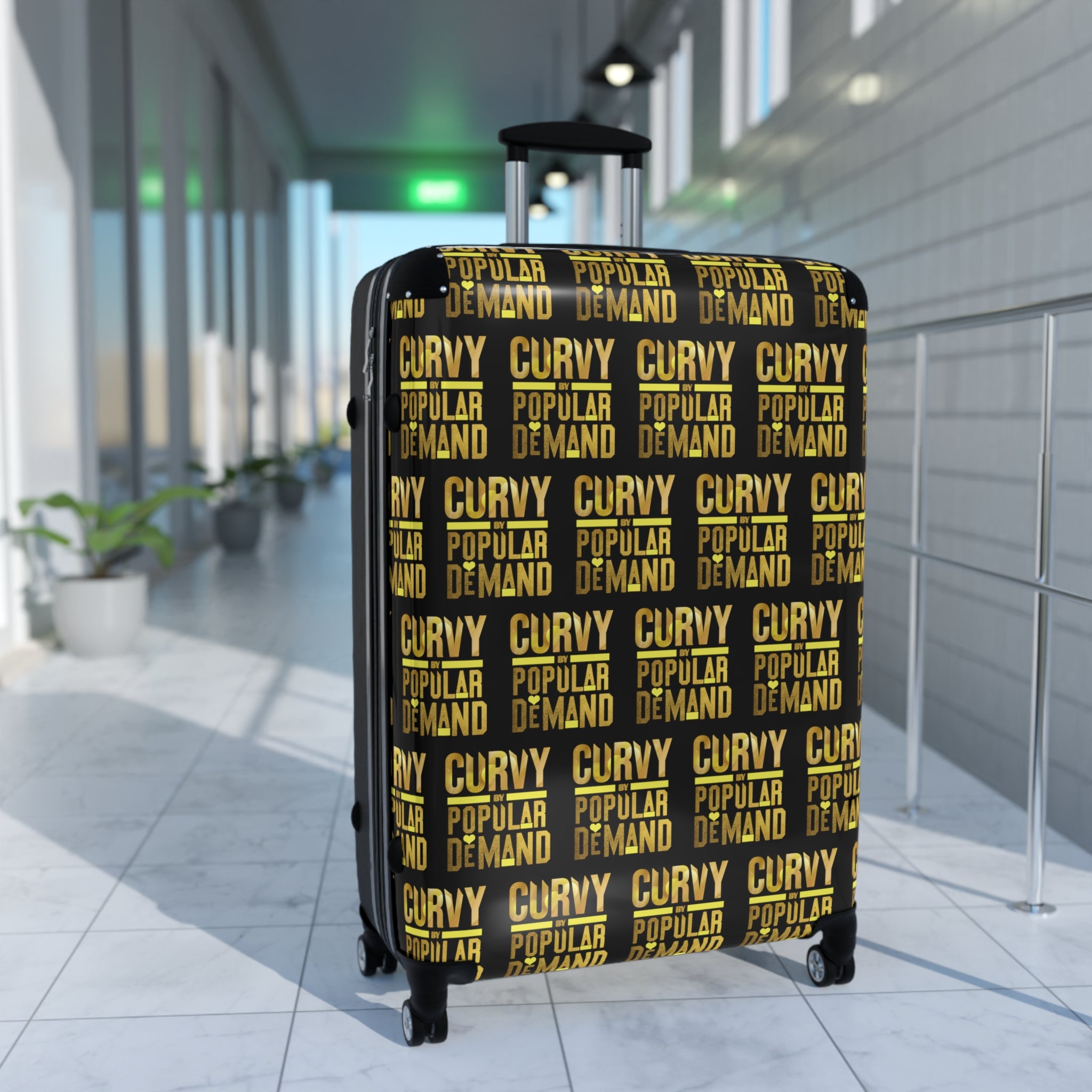 Premium Curvy By Pop Demand Suitcase