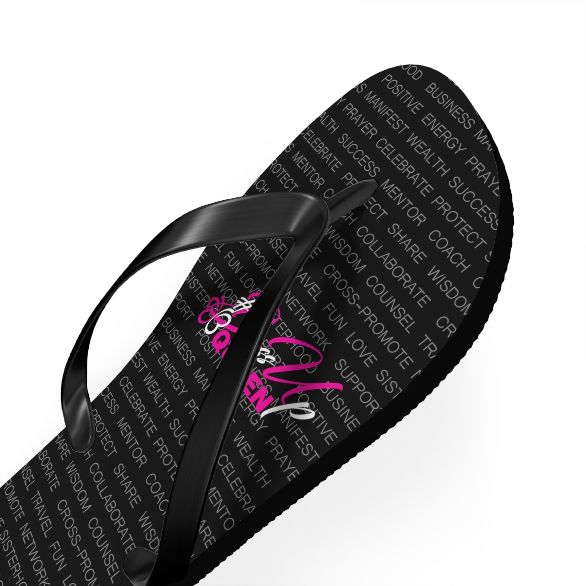 Boss Up Queen Flip Flops