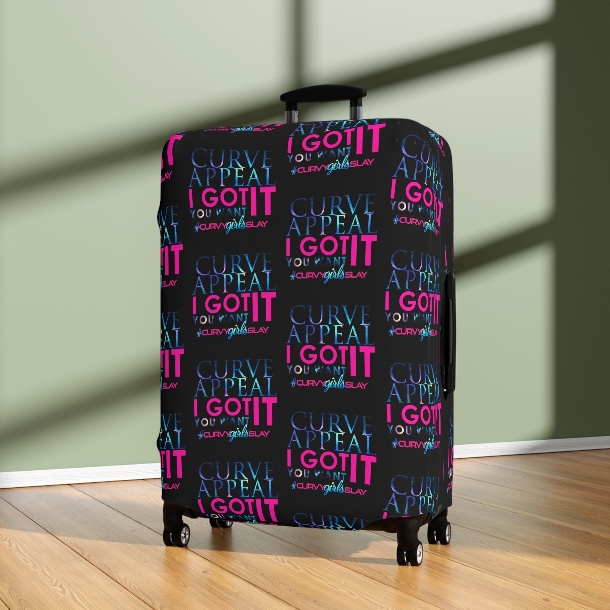 Curve Appeal & Curvy Mix Luggage Cover