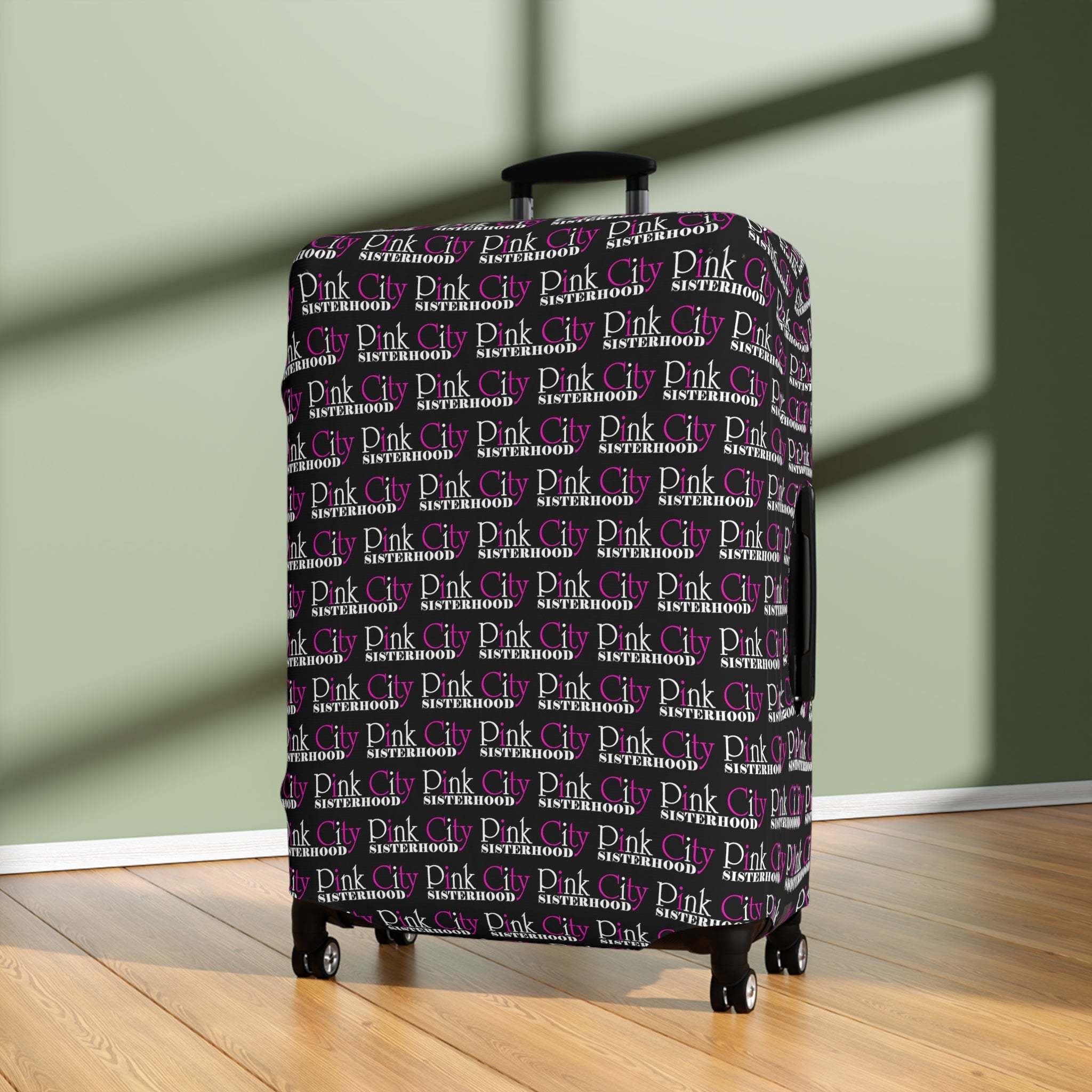 Pink City Sisterhood Luggage Cover