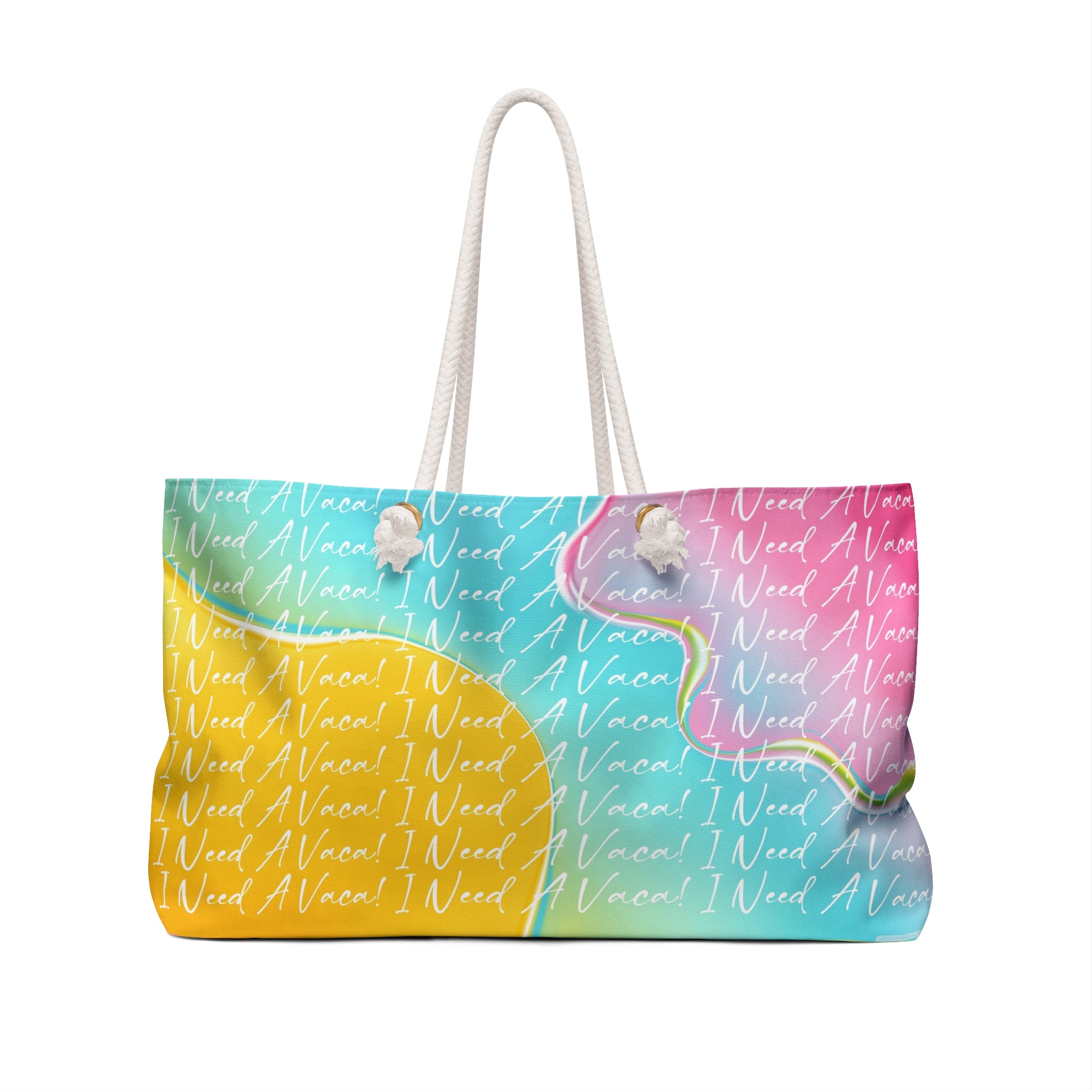 I Need A Vaca Beach Bag