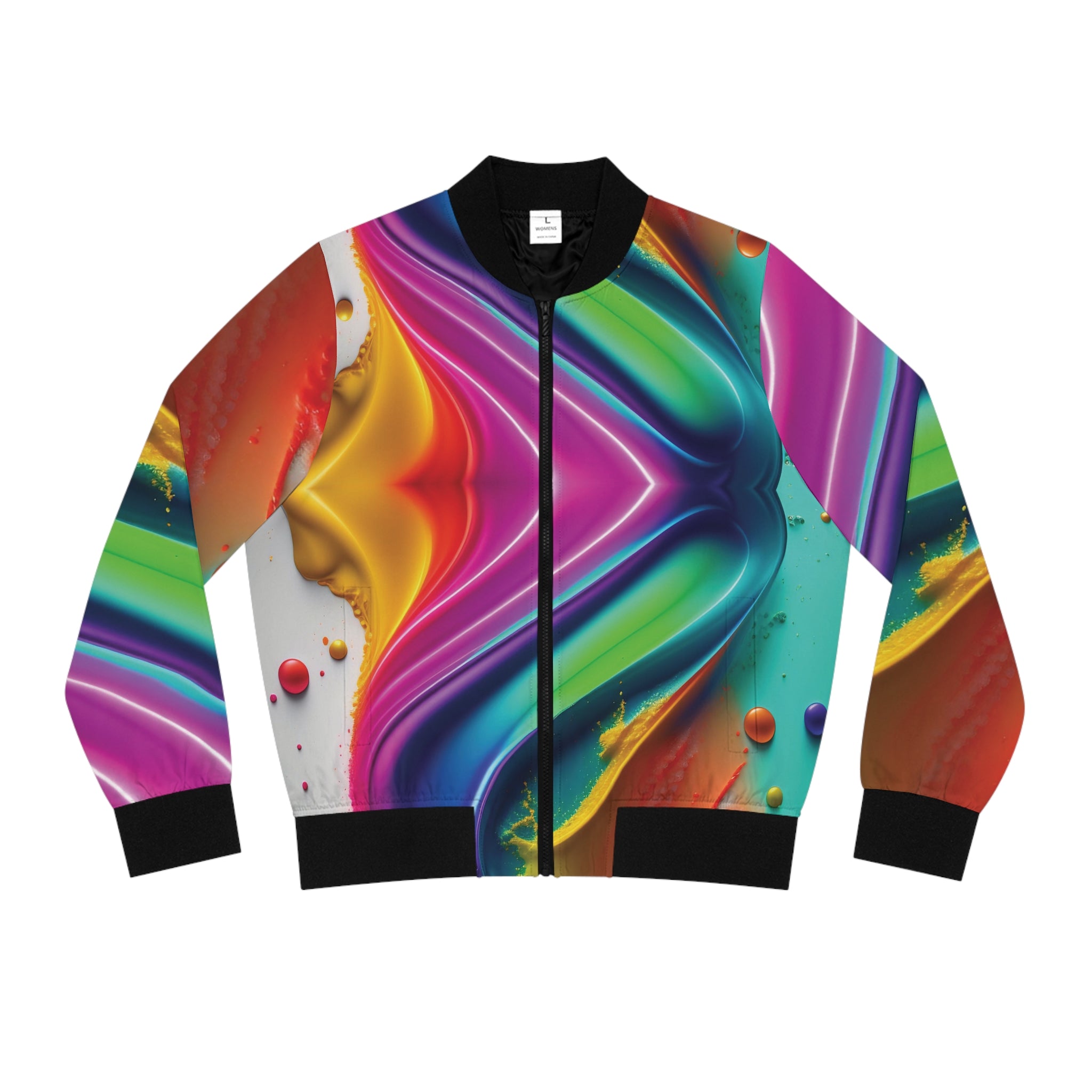 Candy Girl Fashion Women's Bomber Jacket