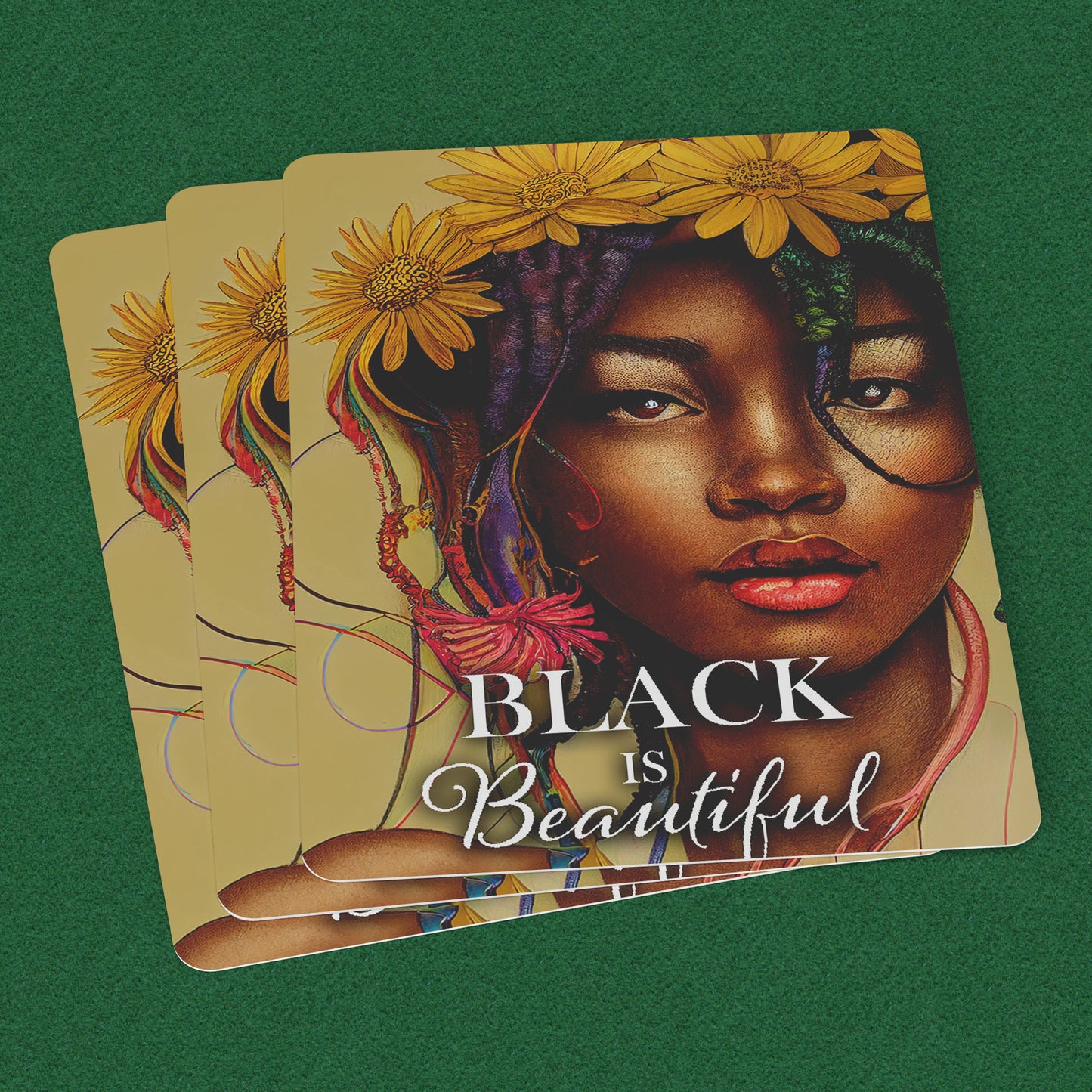 Black is Beautiful Playing Cards