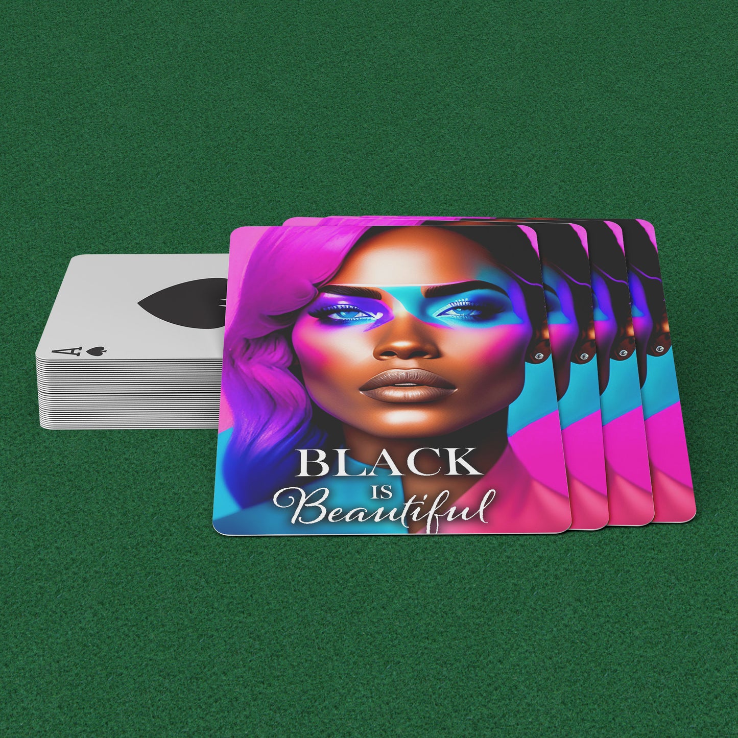Black is Beautiful Playing Cards
