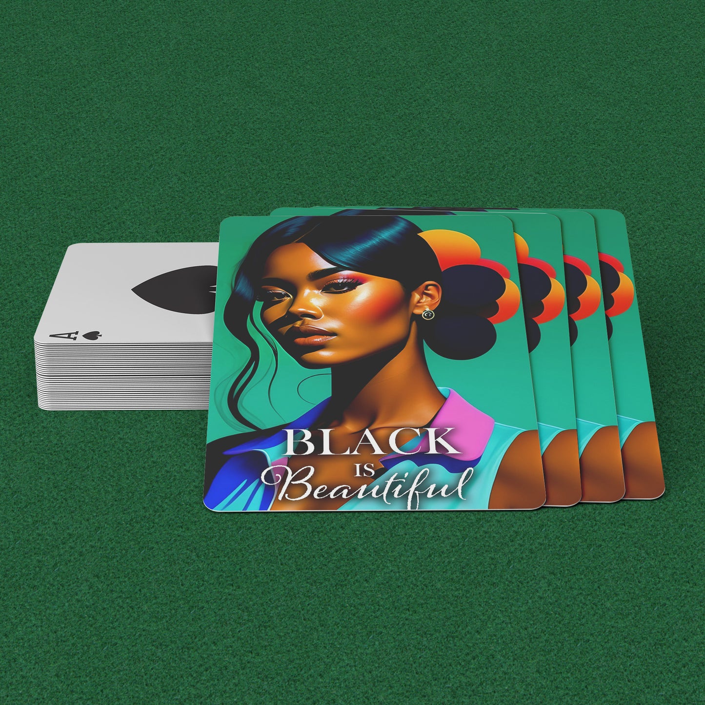 Black is Beautiful Playing Cards