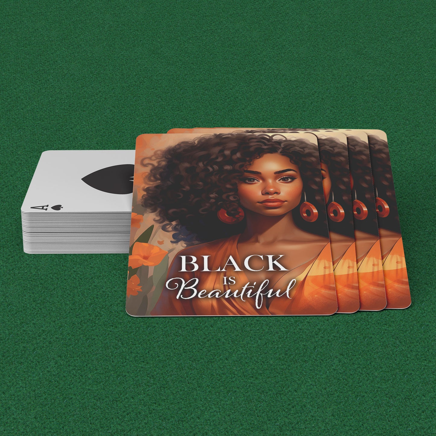 Black is Beautiful Playing Cards
