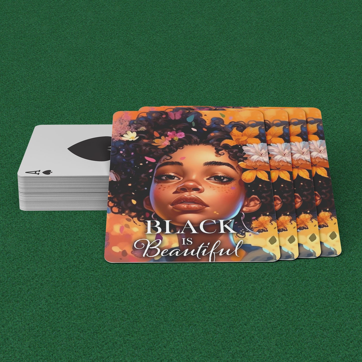 Black is Beautiful Playing Cards