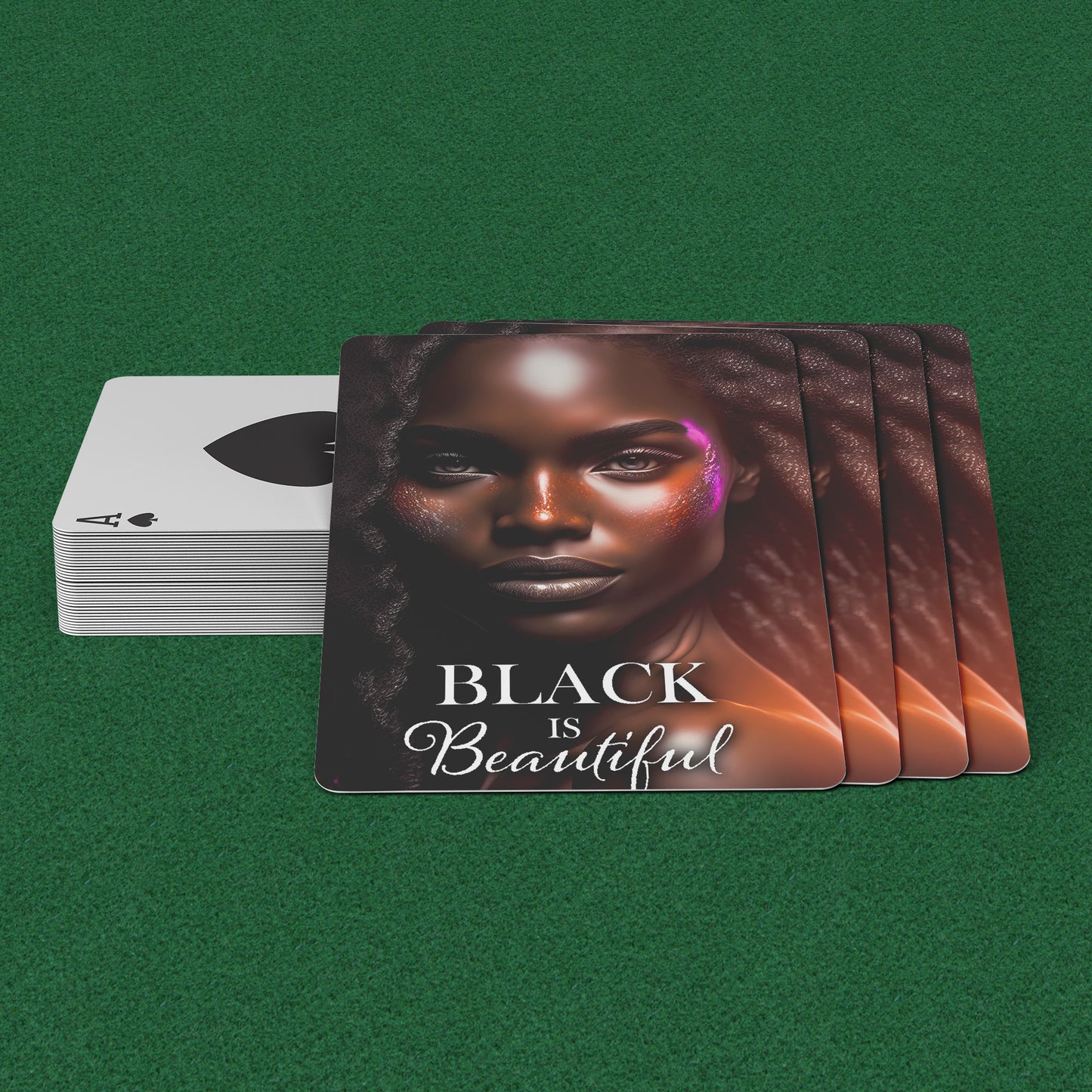 Black is Beautiful Playing Cards