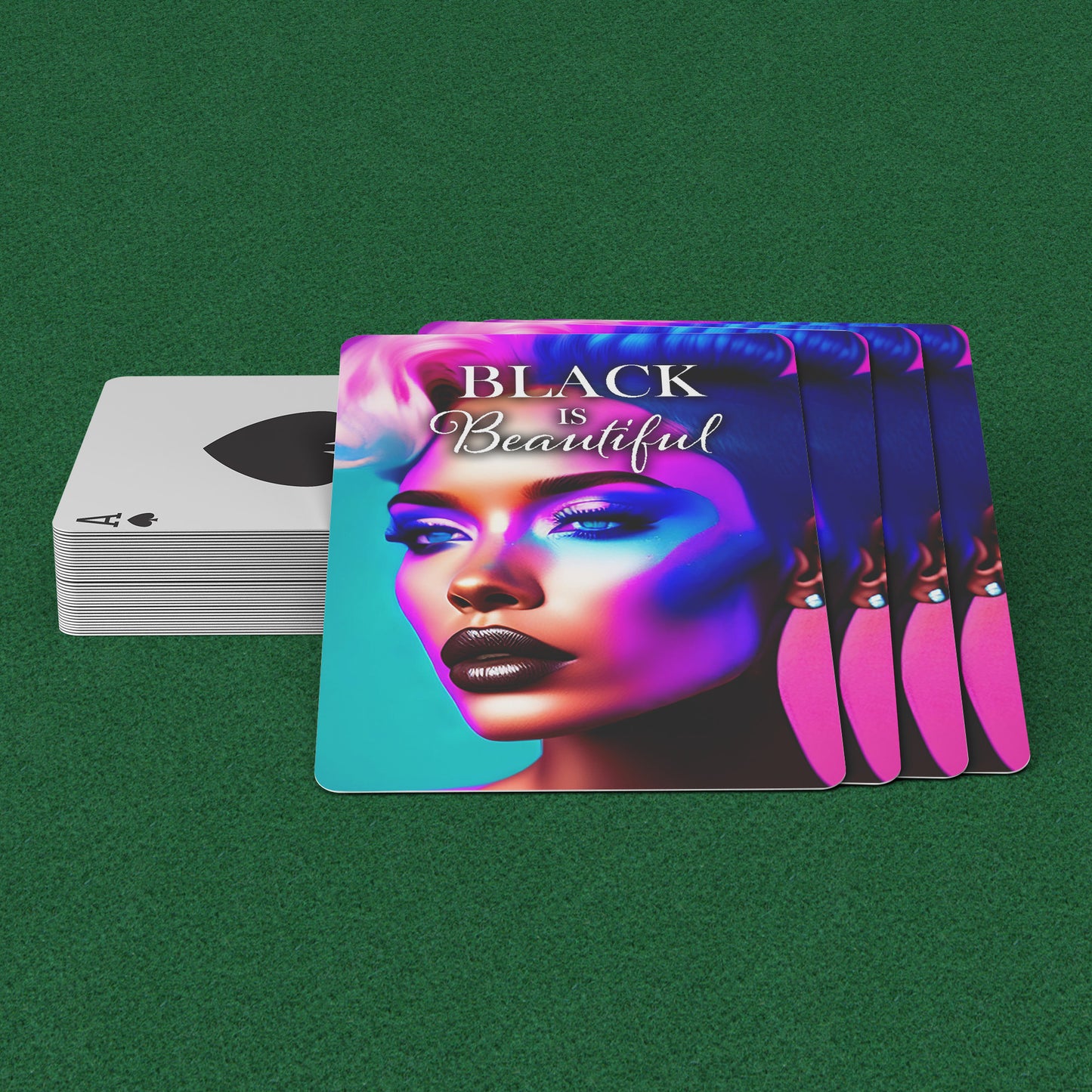 Black is Beautiful Playing Cards