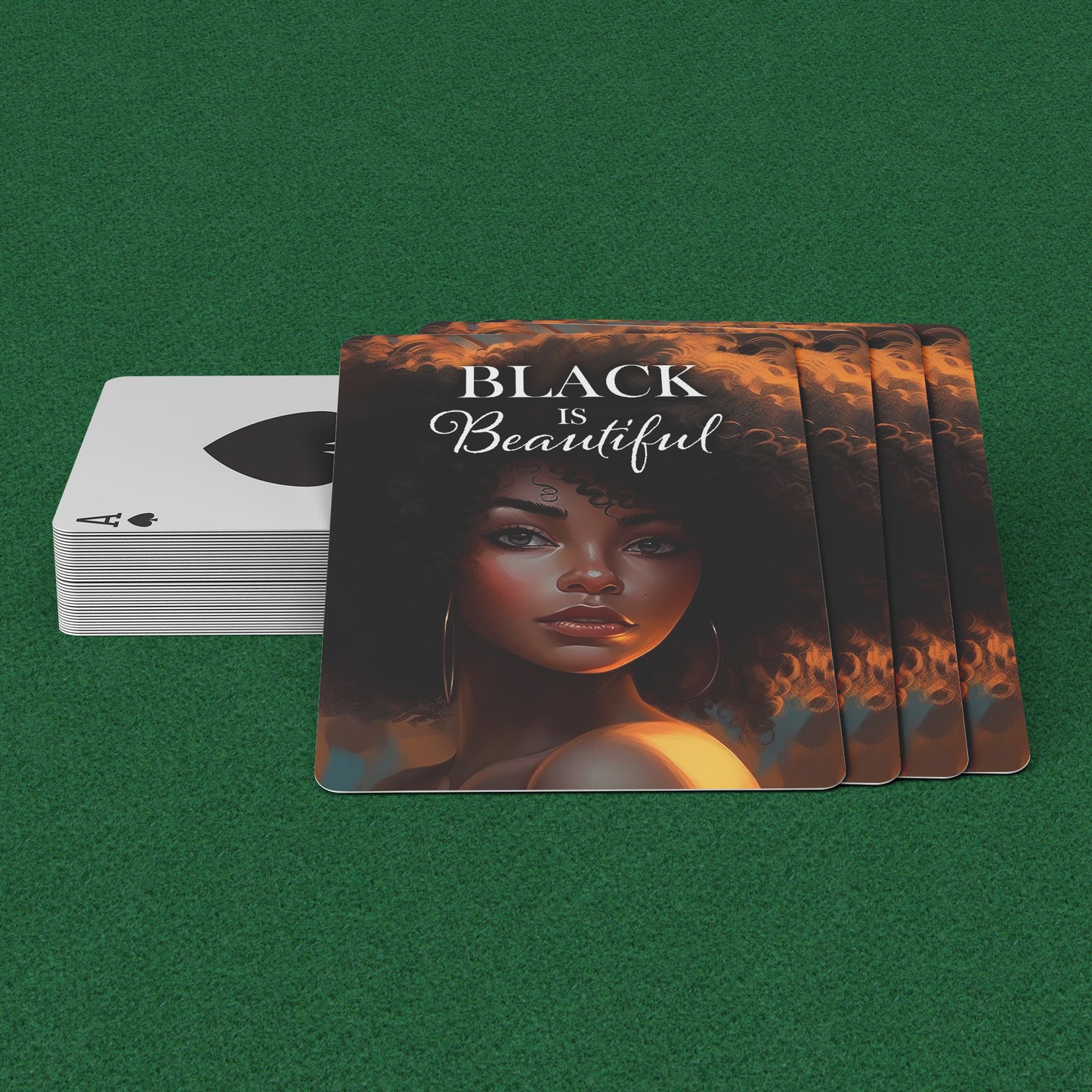 Black is Beautiful Playing Cards
