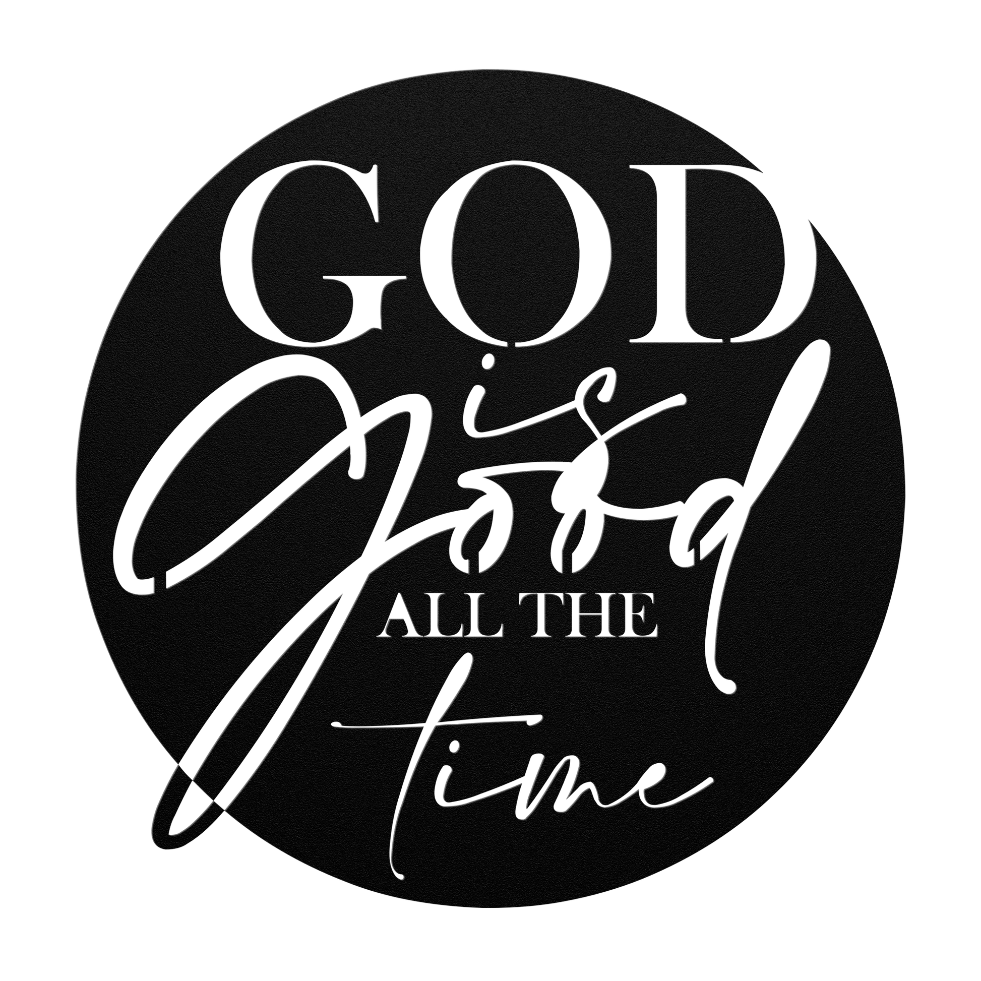 God_is_Good_metal_sign_Black_Transparent_Mockup.png