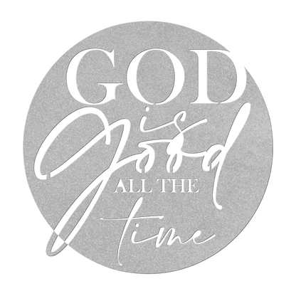 God_is_Good_metal_sign_Silver_Transparent_Mockup.png
