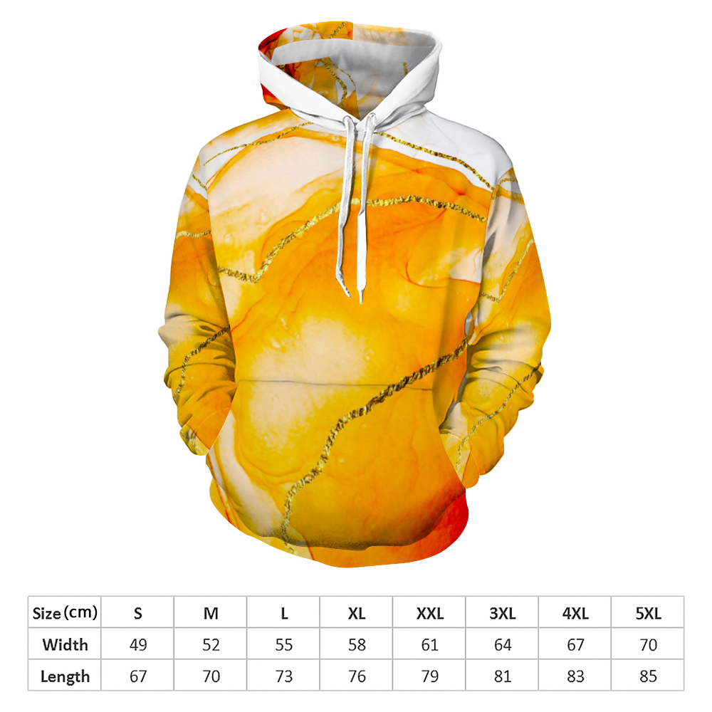 Liquid Sun Hoodie Sweatshirt with Pockets