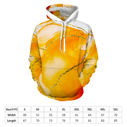 Liquid Sun Hoodie Sweatshirt with Pockets